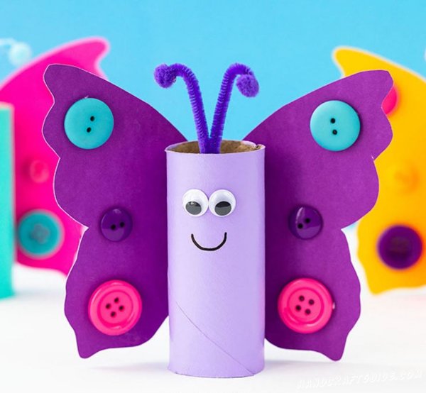 Игрушки из втулок