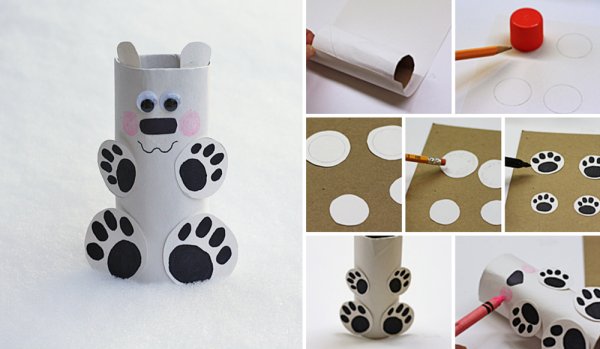 Животные из цилиндров