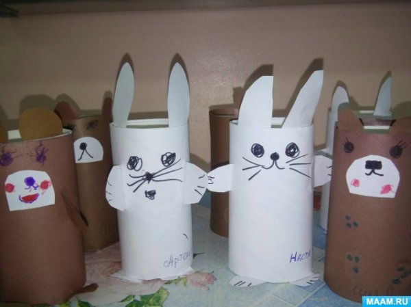 Животные из цилиндров