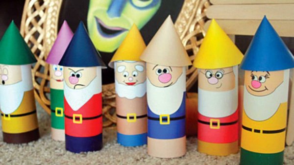 Игрушки из втулок