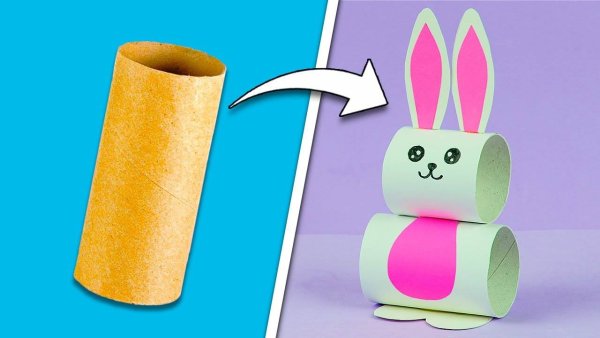 Поделки из втулок туалетной бумаги