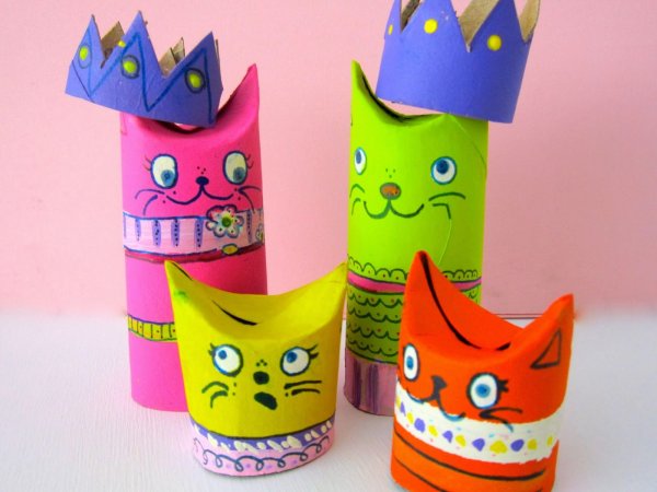 Поделки из втулок от туалетной бумаги