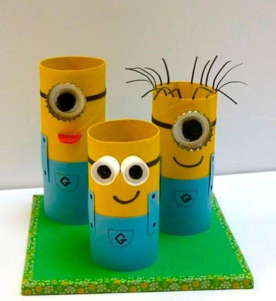 Игрушки из втулок