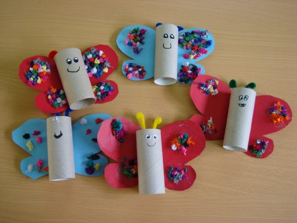 Поделки из втулок для детей