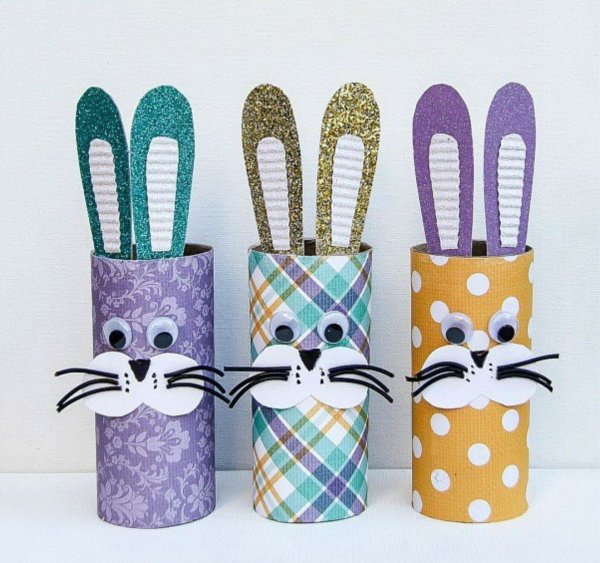 Поделки из туалетной бумаги