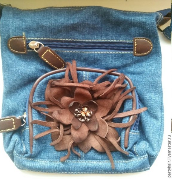 Декор женских кожаных сумок