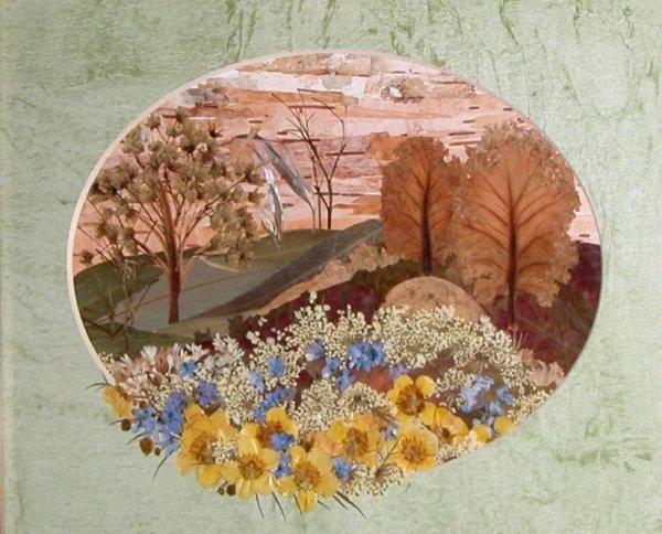 Японская техника ошибана картины