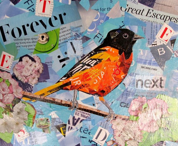 Коллаж из газет