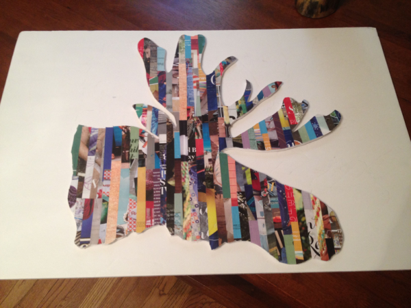 Коллаж из журналов для детей