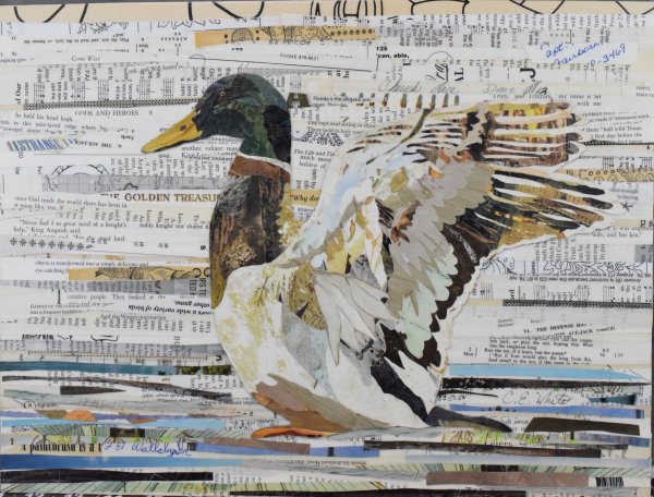 Коллаж из газет и журналов