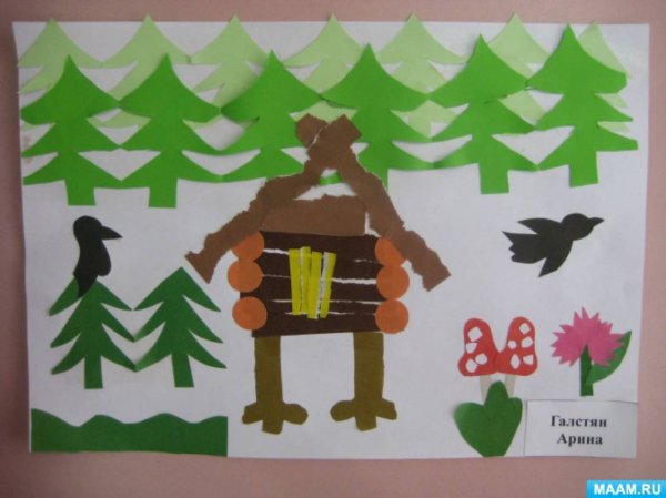 Аплекацияизбушки на курьих ножках