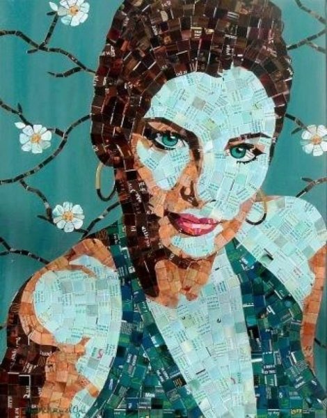 Портрет в необычной технике