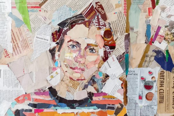 Портрет аппликация