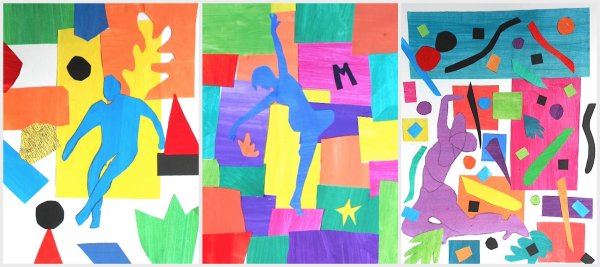 Анри Матисс коллажи