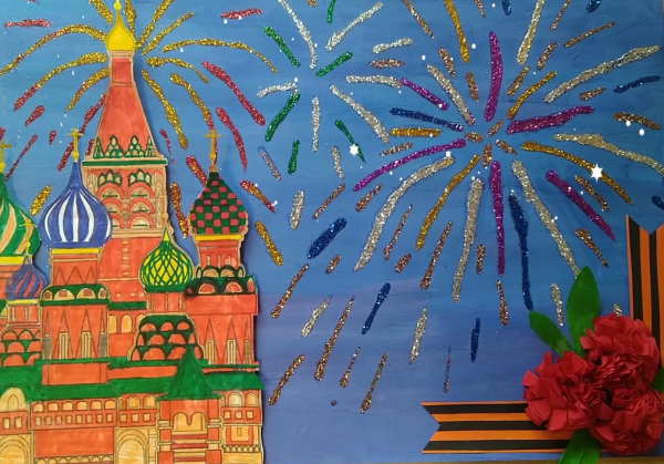 Салют поделки к Дню Победы