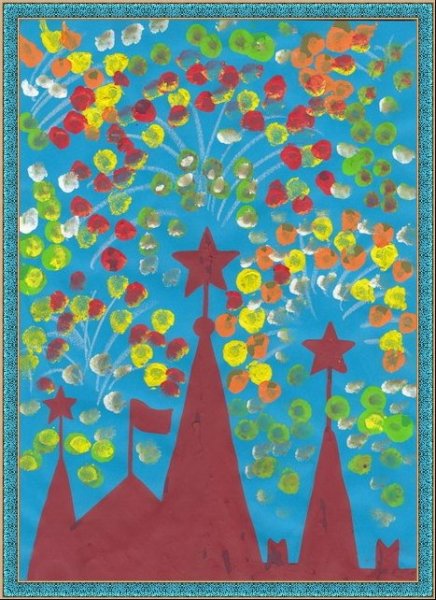 Коллективная поделка с детьми