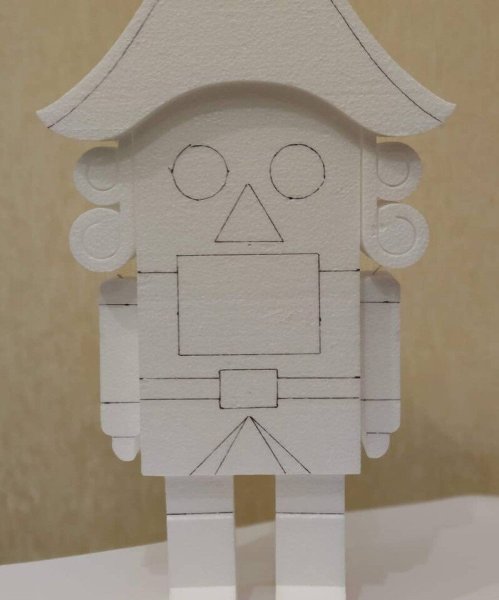 Щелкунчик поделка