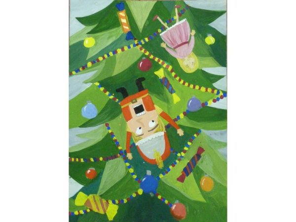 Щелкунчик аппликация