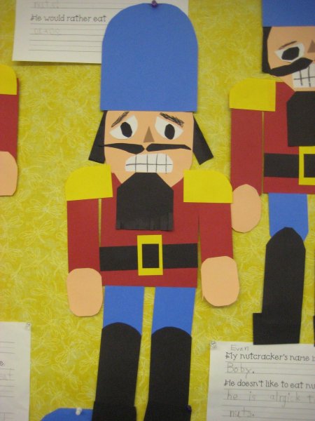 Поделка Щелкунчик для детей дошкольников