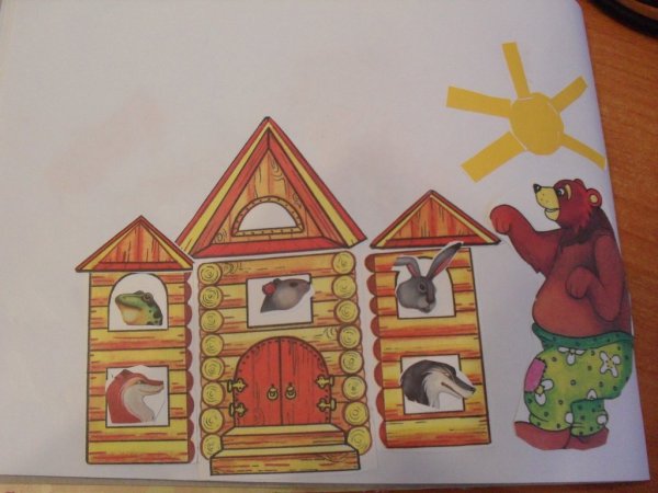 Сказочный Теремок рисование в средней группе