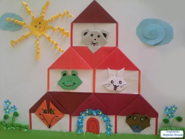 Аппликация по сказкам в подготовительной группе