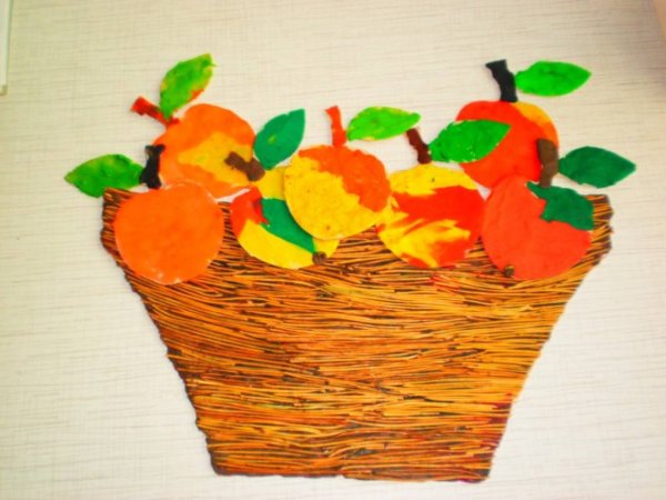 Поделки на яблочный спас в детский сад