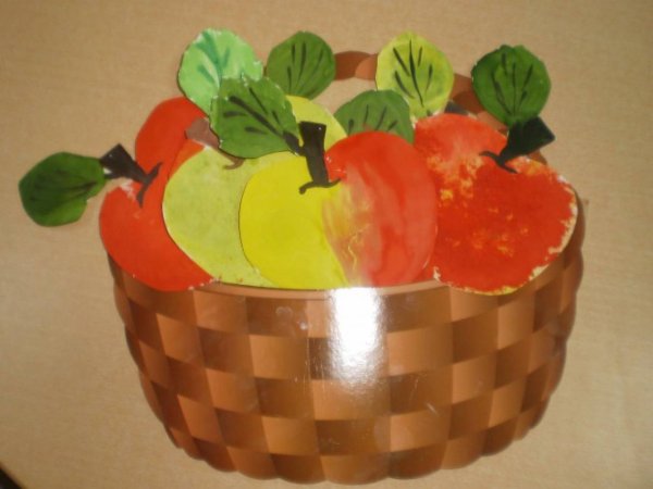 Поделка яблоко