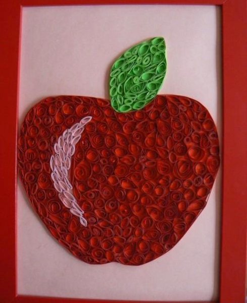 Аппликация к яблочному спасу