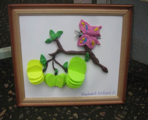 Поделка яблоко