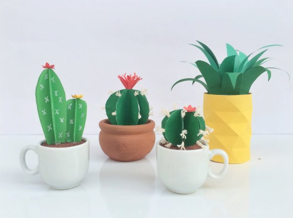 Поделка Кактус