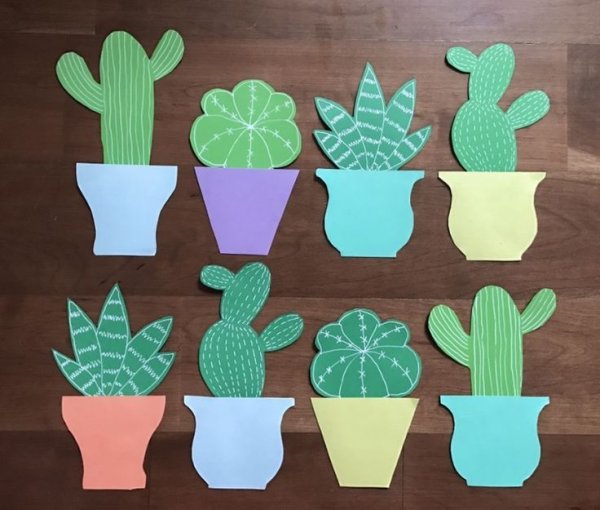 Поделка Кактус
