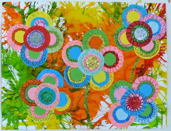 Цветочный Калейдоскоп поделки