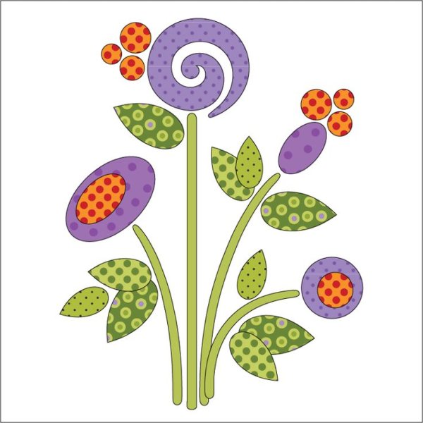 Аппликация Калейдоскоп