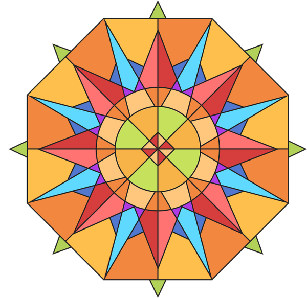 Калейдоскоп рисование