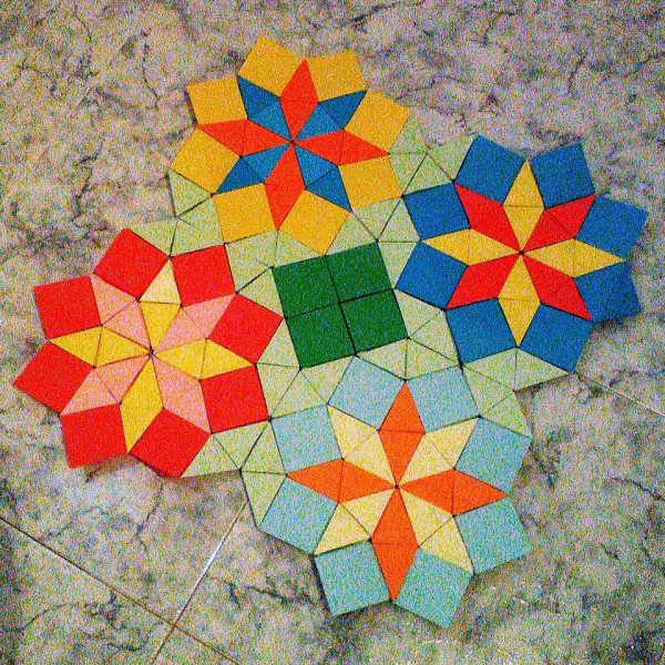 Оригами мозаика