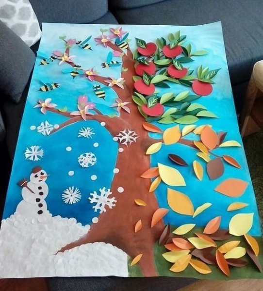 Интересные аппликации для детей