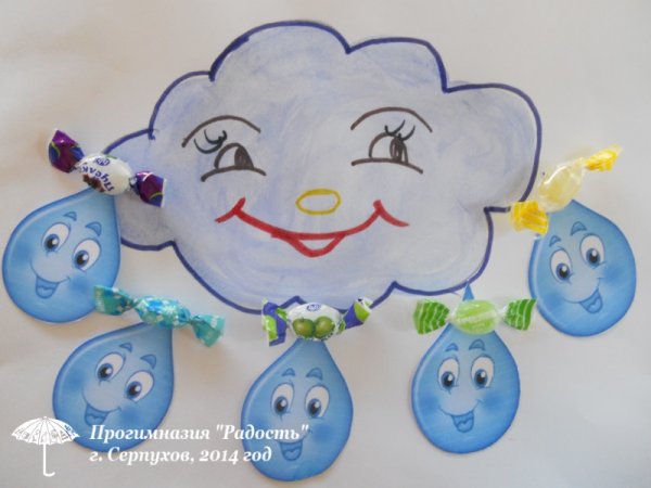 Поделка капелька