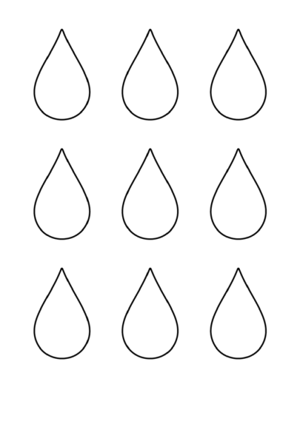 Капелька раскраска