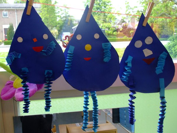 Поделка капелька