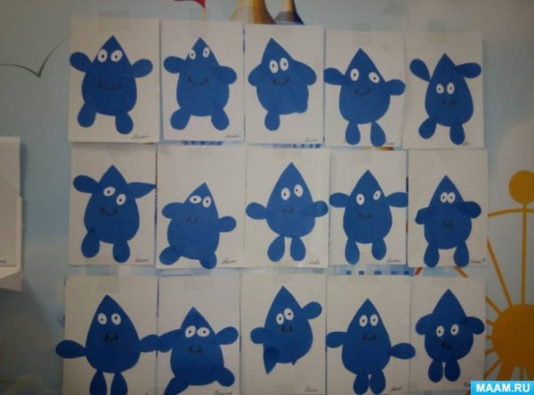 Аппликация во второй младшей