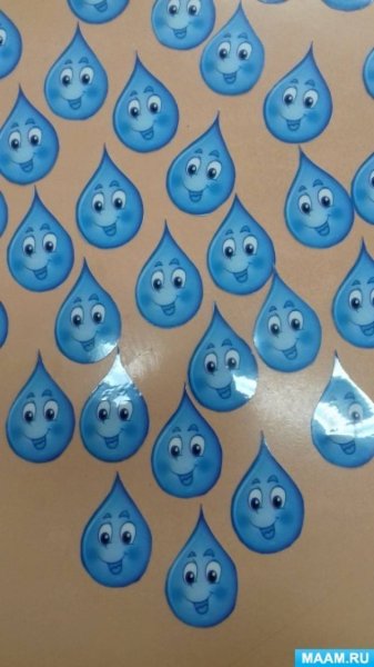 Рисование капельки в старшей группе