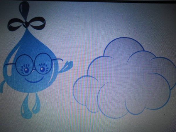 Рисование в старшей группе путешествие капельки