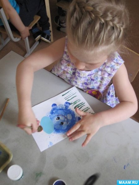 Рисование Капитошка подготовительная группа