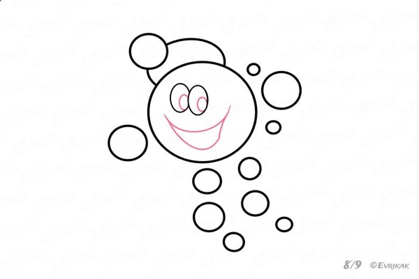 Капитошка раскраска