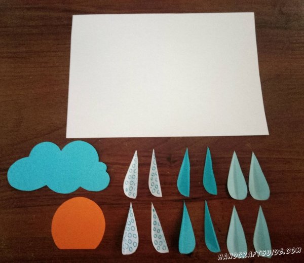 Поделка капелька