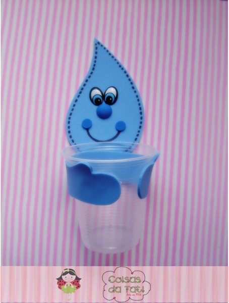 Аппликация капелька