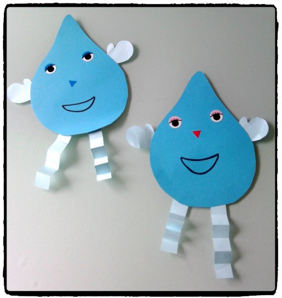 Поделка капелька