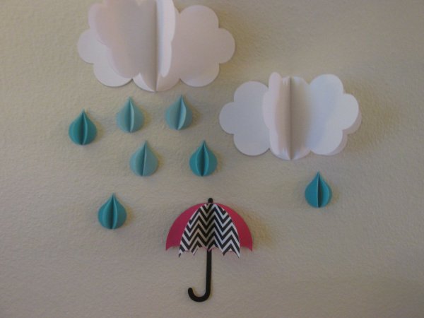 Объемная аппликация облака