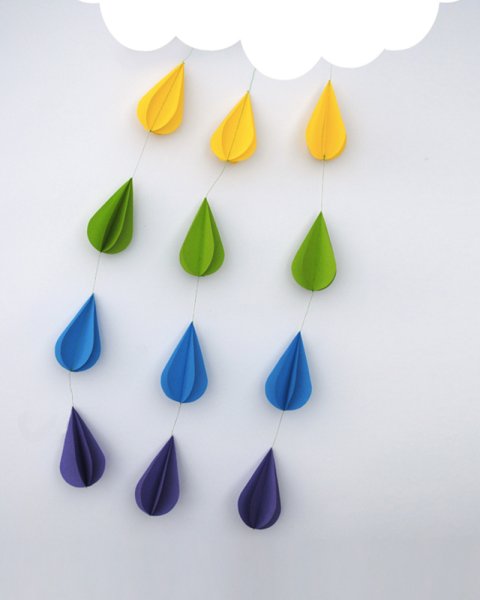 Декор капельки