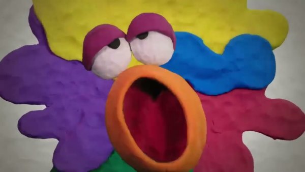 Мяли мяли пластилин